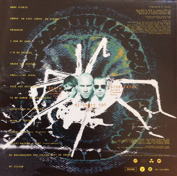 Mike Tajson : From The Throne Of The Empty Television (LP, Album)