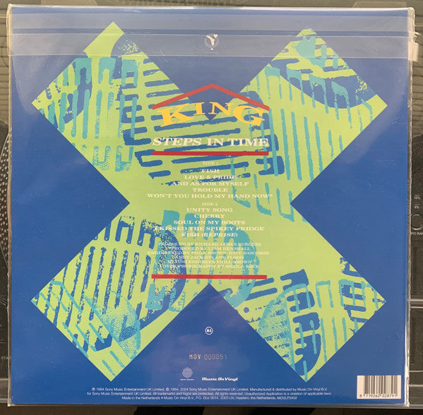 King : Steps In Time (LP, Album, Ltd, Num, RE, Blu)