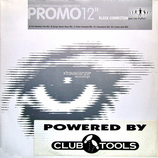 Black Connection : Give Me Rhythm (2x12", Promo, Gat)