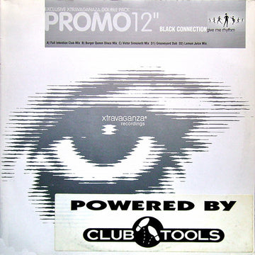 Black Connection : Give Me Rhythm (2x12", Promo, Gat)