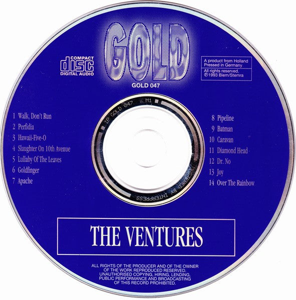 The Ventures : Gold (CD, Comp)