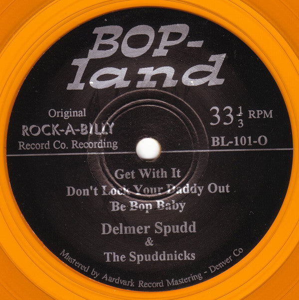 Delmer Spudd & The Spuddnicks : Walking The Streets Of Denver (7", EP, Yel)