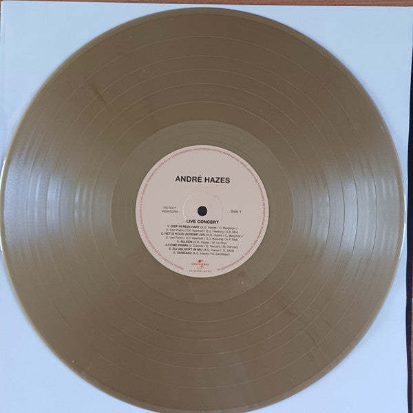 André Hazes : Live Concert (LP, Album, RE, Gol)