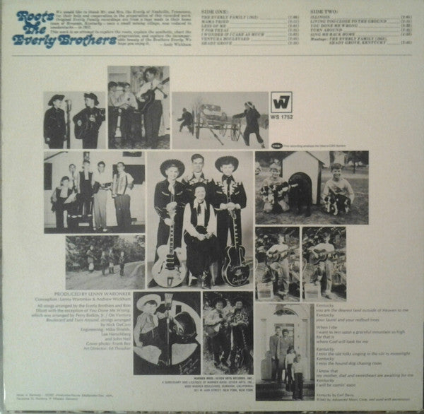 Everly Brothers : Roots (LP, Album)