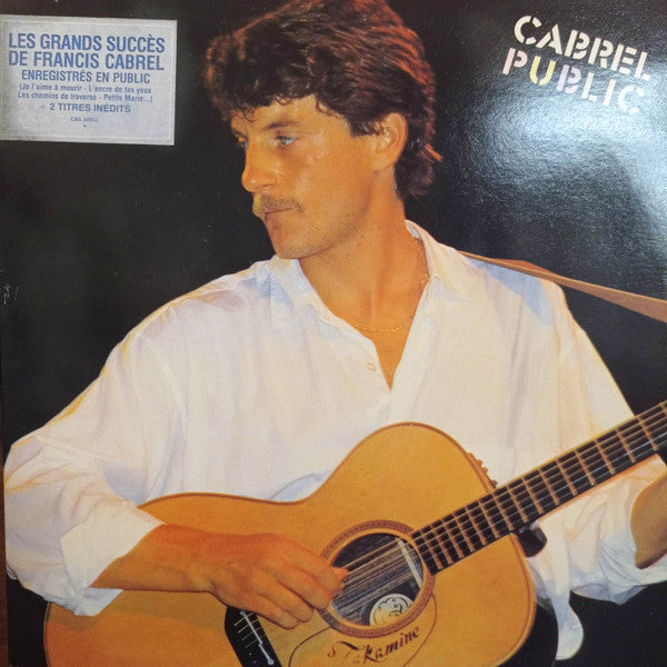 Francis Cabrel : Cabrel Public (2xLP, Album, Gat)