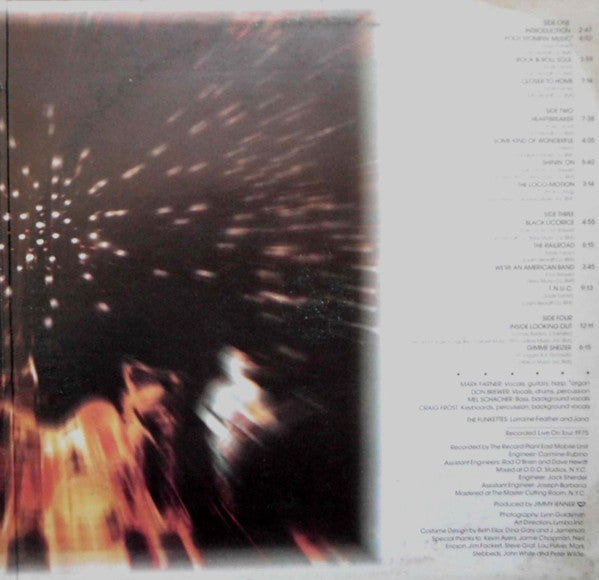 Grand Funk Railroad : Caught In The Act (2xLP, Album, RE, Gat)