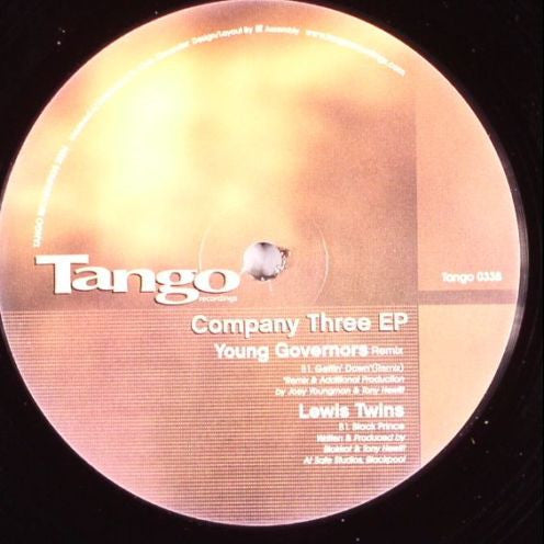 Tony Hewitt / Lewis Twins : Company Three EP (12", EP)