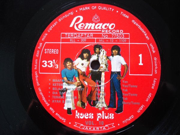 Koes Plus : Vol. 10 (LP)