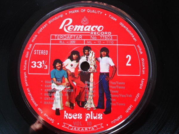 Koes Plus : Vol. 10 (LP)