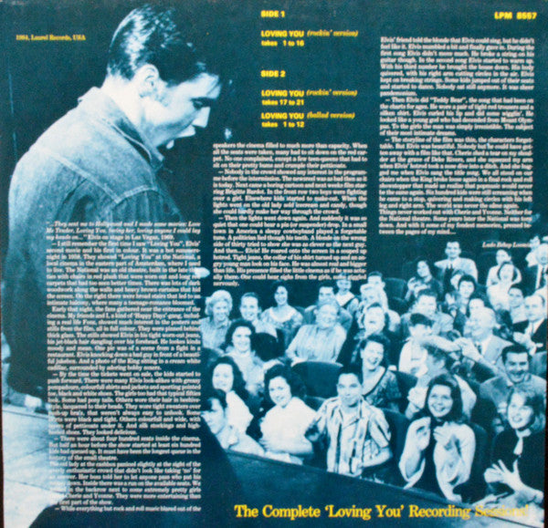 Elvis Presley : Loving You Sessions (LP, Album, Unofficial)