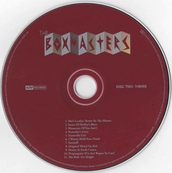 The Boxmasters : The Boxmasters (2xCD, Album)
