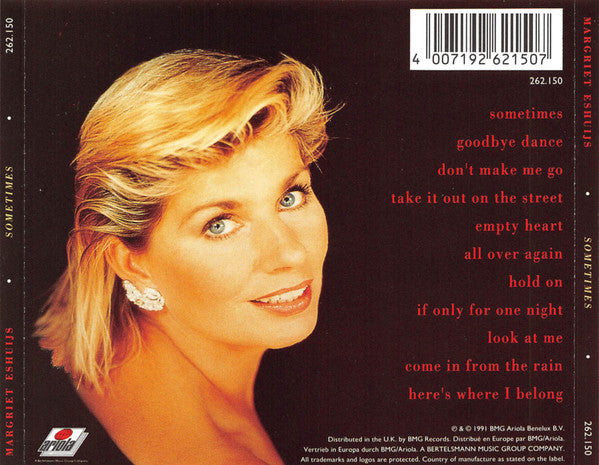Margriet Eshuijs : Sometimes (CD, Album)