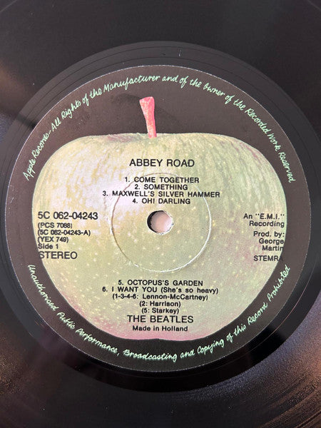The Beatles : Abbey Road (LP, Album, RE)
