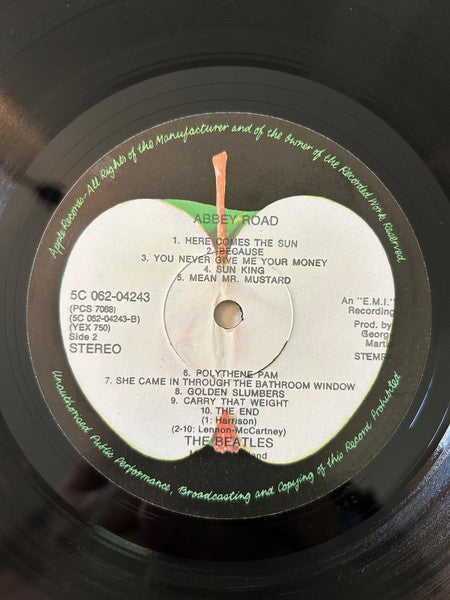The Beatles : Abbey Road (LP, Album, RE)