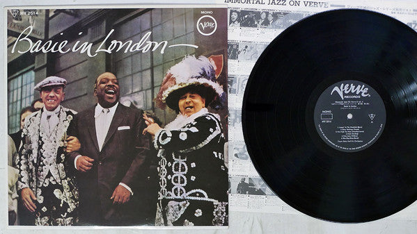 Count Basie : Basie In London (LP, Album, Mono, RE)