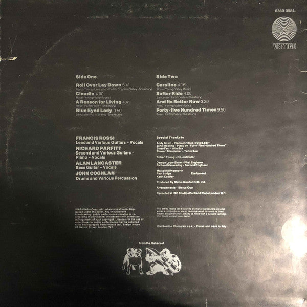 Status Quo : Hello! (LP, Album)