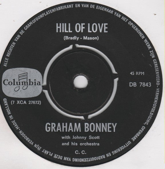 Graham Bonney : Super Girl (7", Single)
