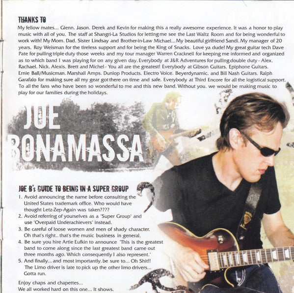 Black Country Communion : Black Country Communion (CD, Album, Ltd + DVD, PAL)