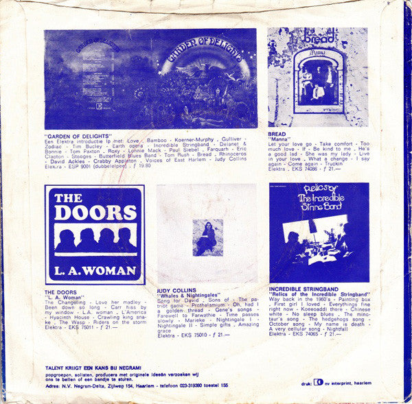 The Doors : Waiting For The Sun (7", Single)