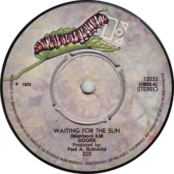 The Doors : Waiting For The Sun (7", Single)
