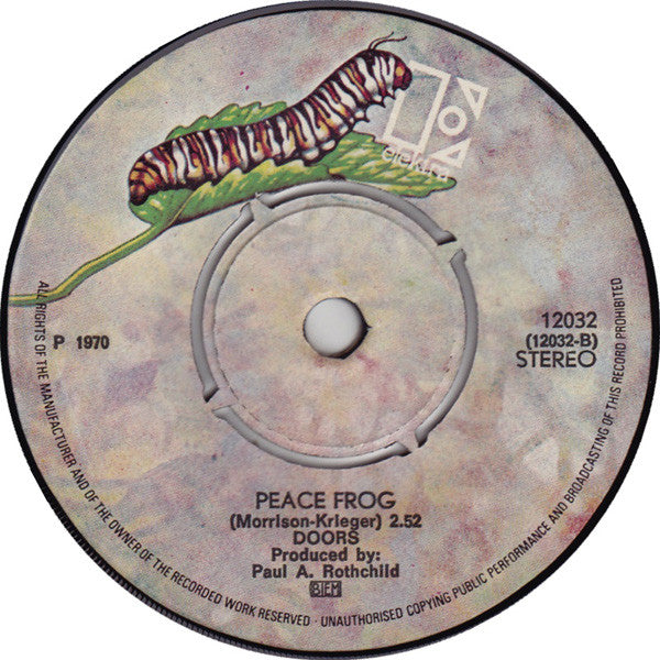 The Doors : Waiting For The Sun (7", Single)