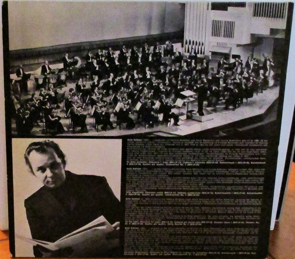 Aulis Sallinen, Radion Sinfoniaorkesteri, Okko Kamu / Helsinki Philharmonic Orchestra, Paavo Berglund : Sinfonia • Chorali • Sinfonia III (LP, Album)