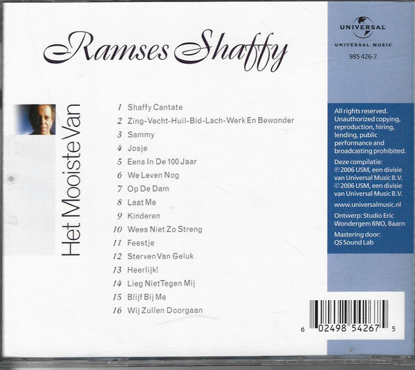Ramses Shaffy : Het Mooiste Van (CD, Comp)