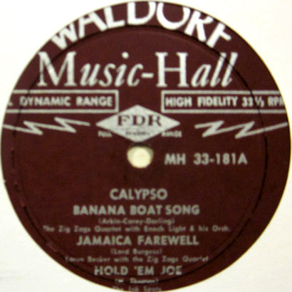 Various : Calypso (10", Comp)