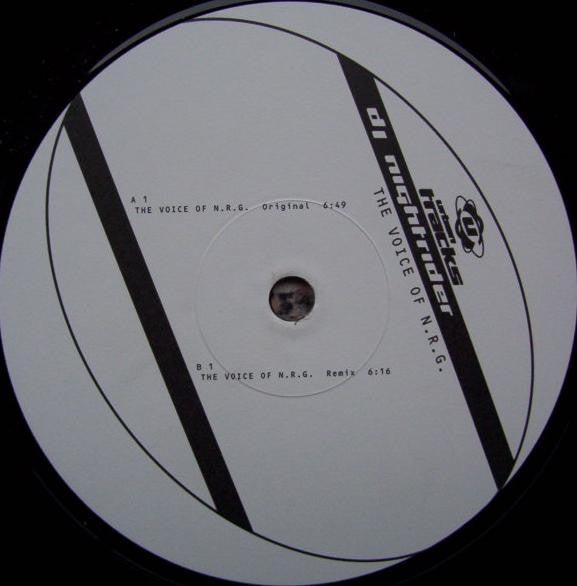 DJ Nightrider : The Voice of N.R.G. (12", Promo)
