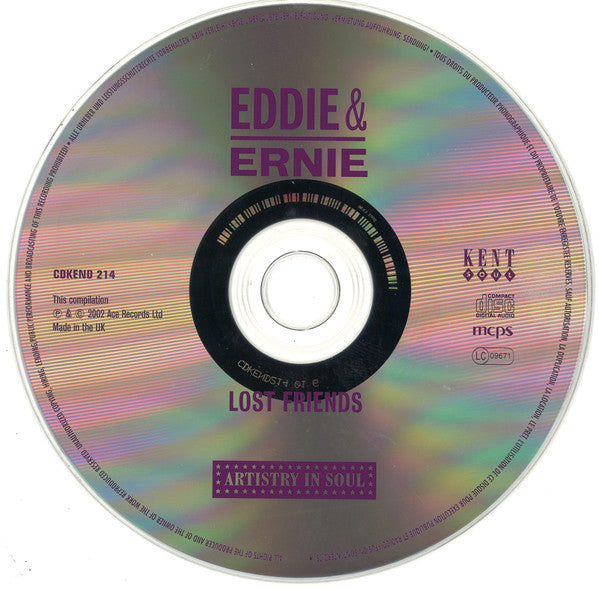Eddie & Ernie : Lost Friends (CD, Comp, Mono, RM)