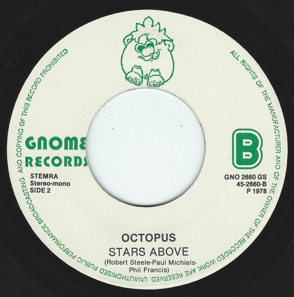 Octopus (5) : South Of The Border (7", Single)