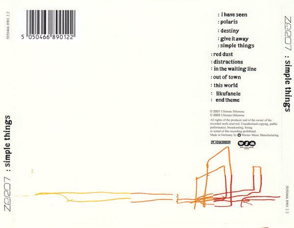 Zero 7 : Simple Things (CD, Album, RE)
