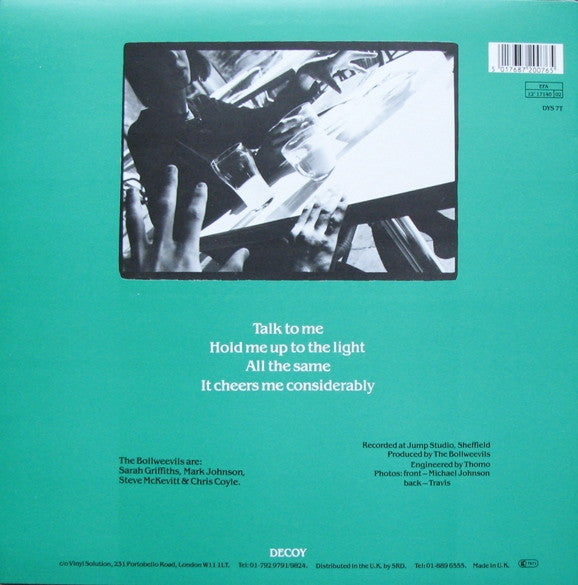 The Bollweevils (2) : Talk To Me (12")