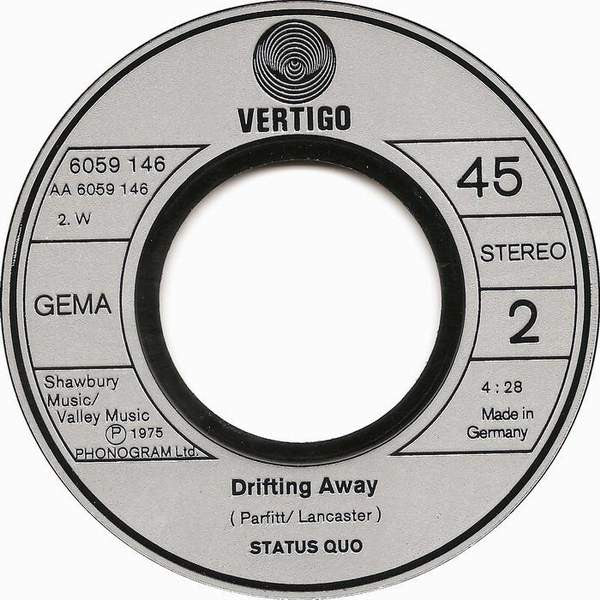 Status Quo : Mystery Song (7", Single)