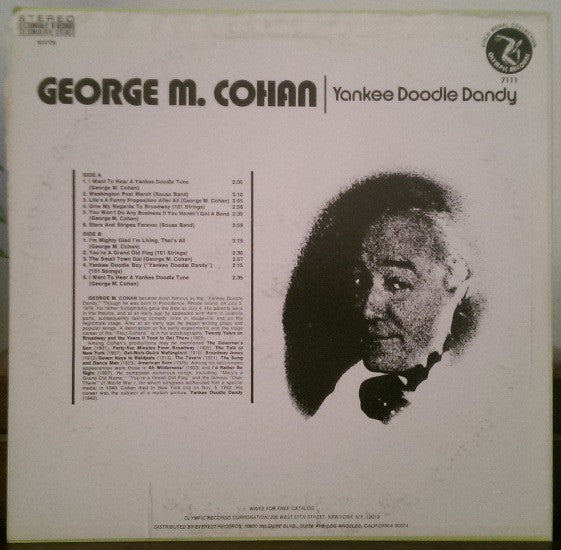 George M. Cohan : Yankee Doodle Dandy (LP, Comp)