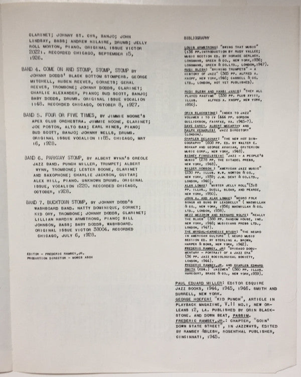 Various : Jazz Volume 5: Chicago No. 1 (LP, Comp, RE)