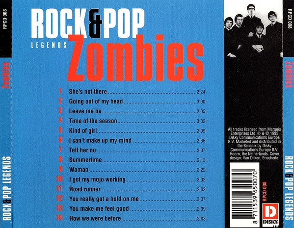The Zombies : Rock & Pop Legends (CD, Comp)