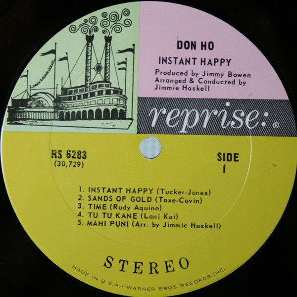 Don Ho : Instant Happy (LP, Album, Ter)
