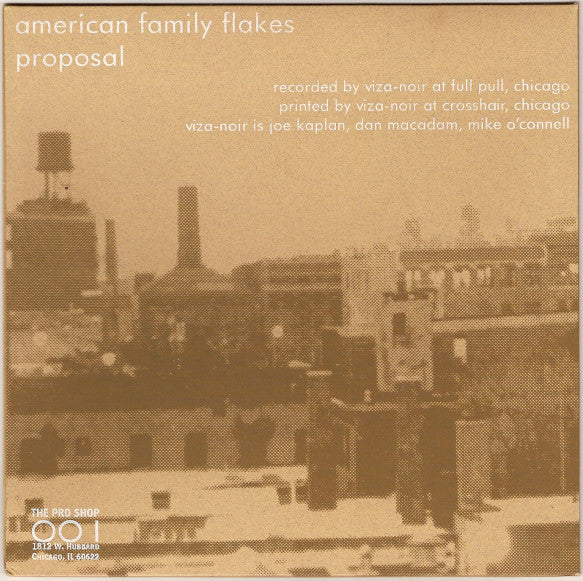 Viza-Noir : American Family Flakes (7")