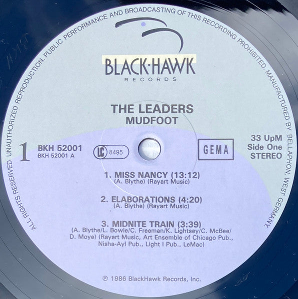 The Leaders (3) : Mudfoot (LP, Album)