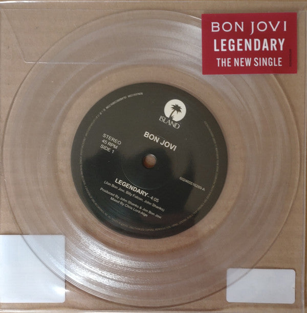 Bon Jovi : Legendary (7", Single, Ltd, Cle)