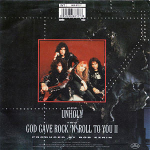Kiss : Unholy (7", Single)