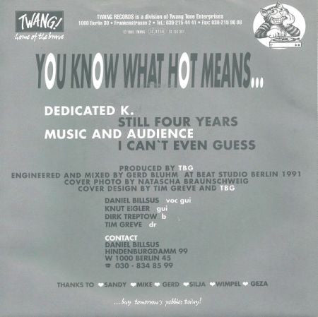 Beat Godivas : You Know What Hot Means... (7", EP)