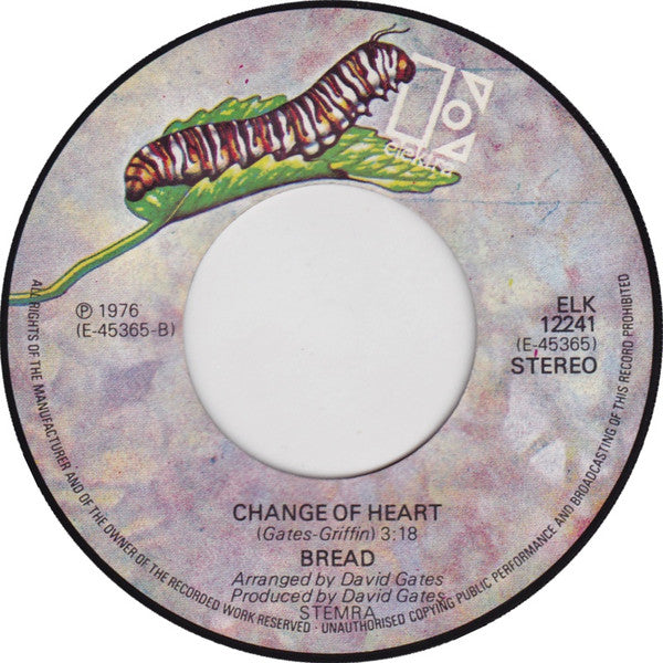 Bread : Lost Without Your Love (7", Single)