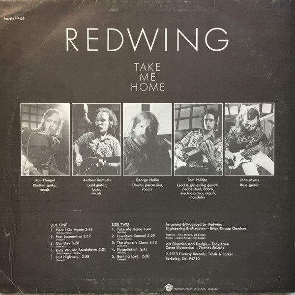 Redwing (2) : Take Me Home (LP, Album)