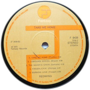 Redwing (2) : Take Me Home (LP, Album)