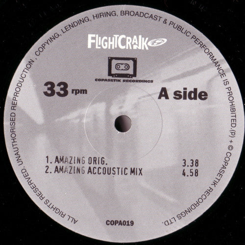 Flightcrank : Amazing (12", Single)