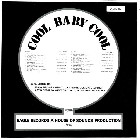 Various : Cool Baby Cool (LP, Comp, Mono, Ora)
