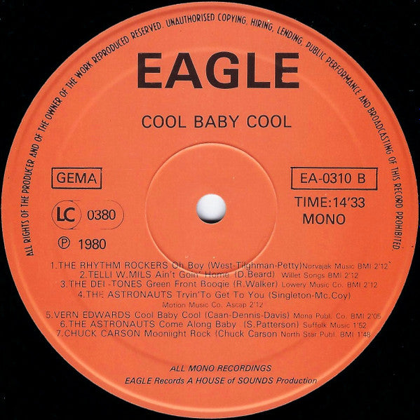 Various : Cool Baby Cool (LP, Comp, Mono, Ora)