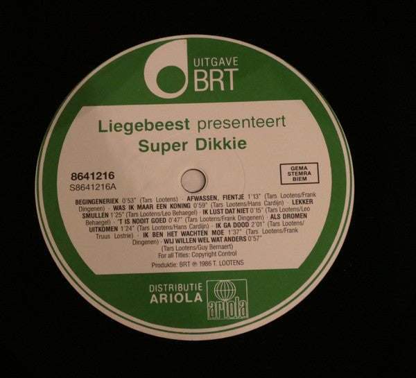 Liegebeest : Super Dikkie (LP, Album)